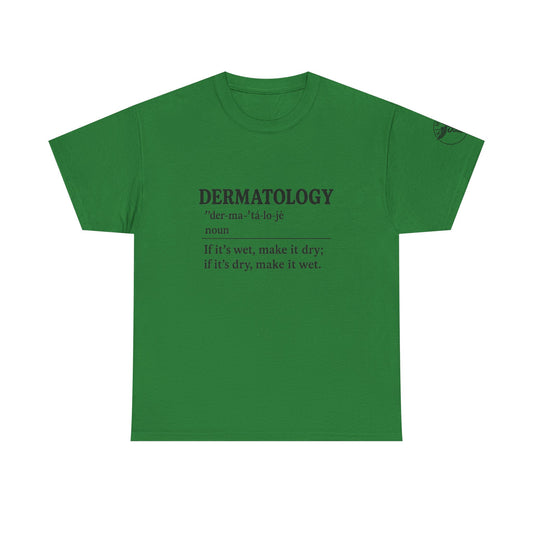 Dermatology - If it's wet make it dry, if its dry make it wet.