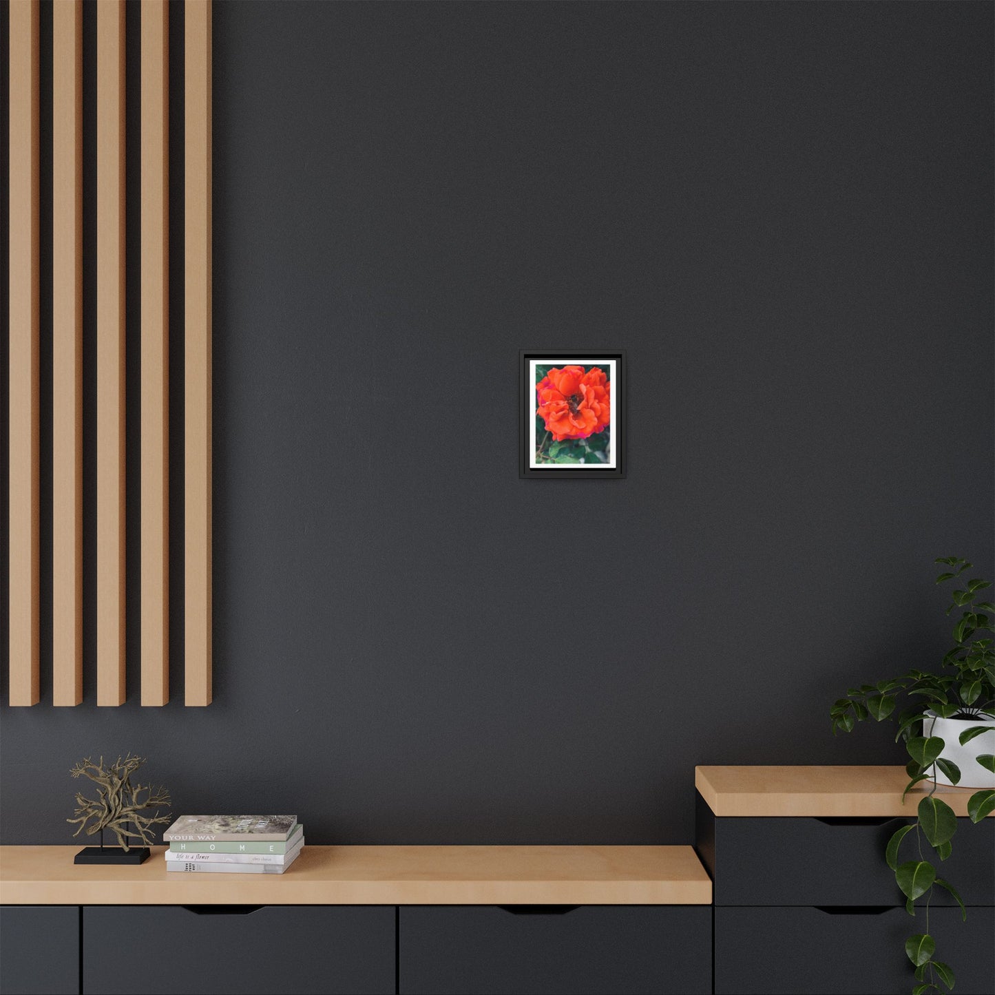 Copy of Matte Canvas, Framed (Multi-color)