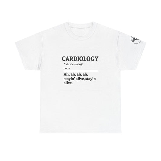 Cardiology: ah, ah, ah, ah, stayin' alive, stayin alive