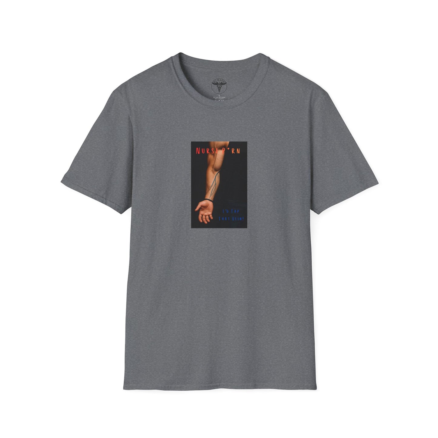 "Nurse P*rn, I'd Tap that Vein," Clever Medical Humor Tee,