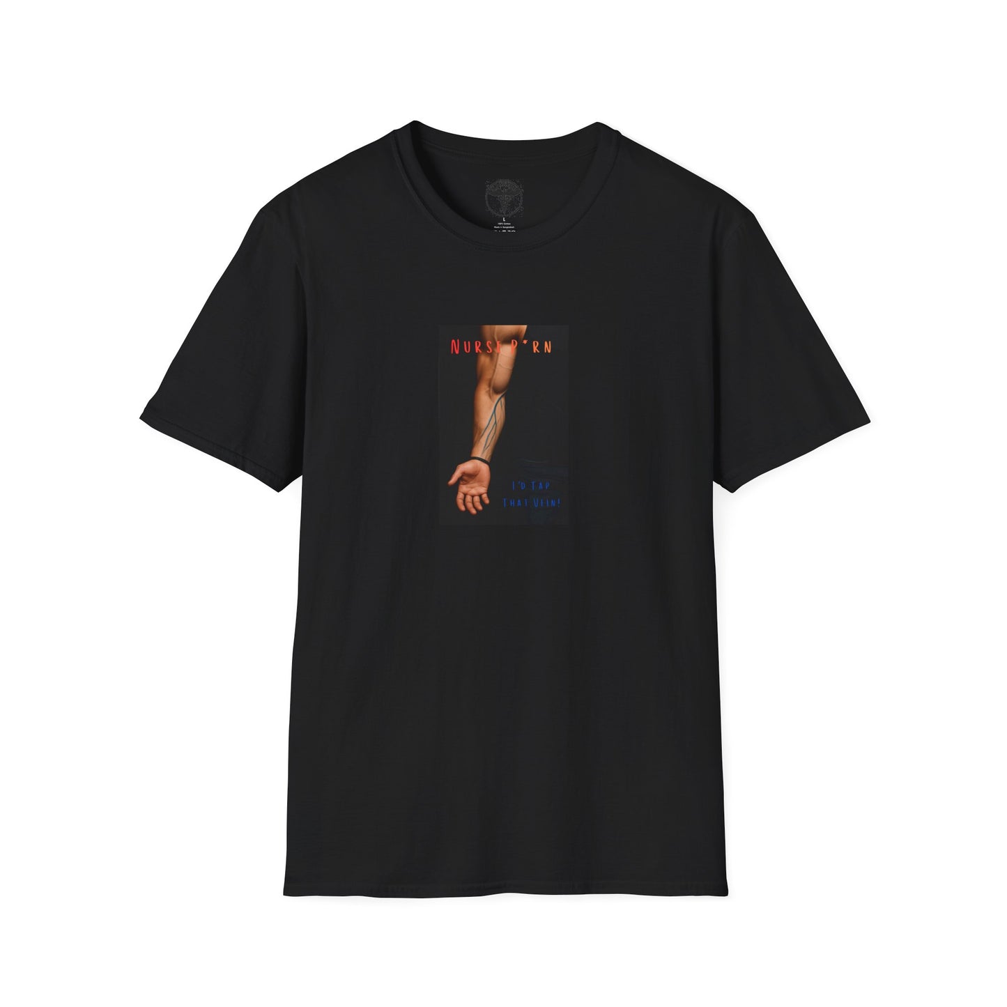 "Nurse P*rn, I'd Tap that Vein," Clever Medical Humor Tee,