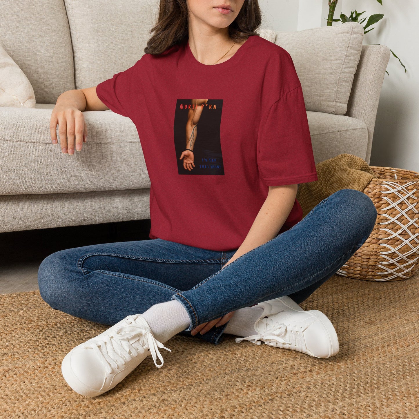 "Nurse P*rn, I'd Tap that Vein," Clever Medical Humor Tee,