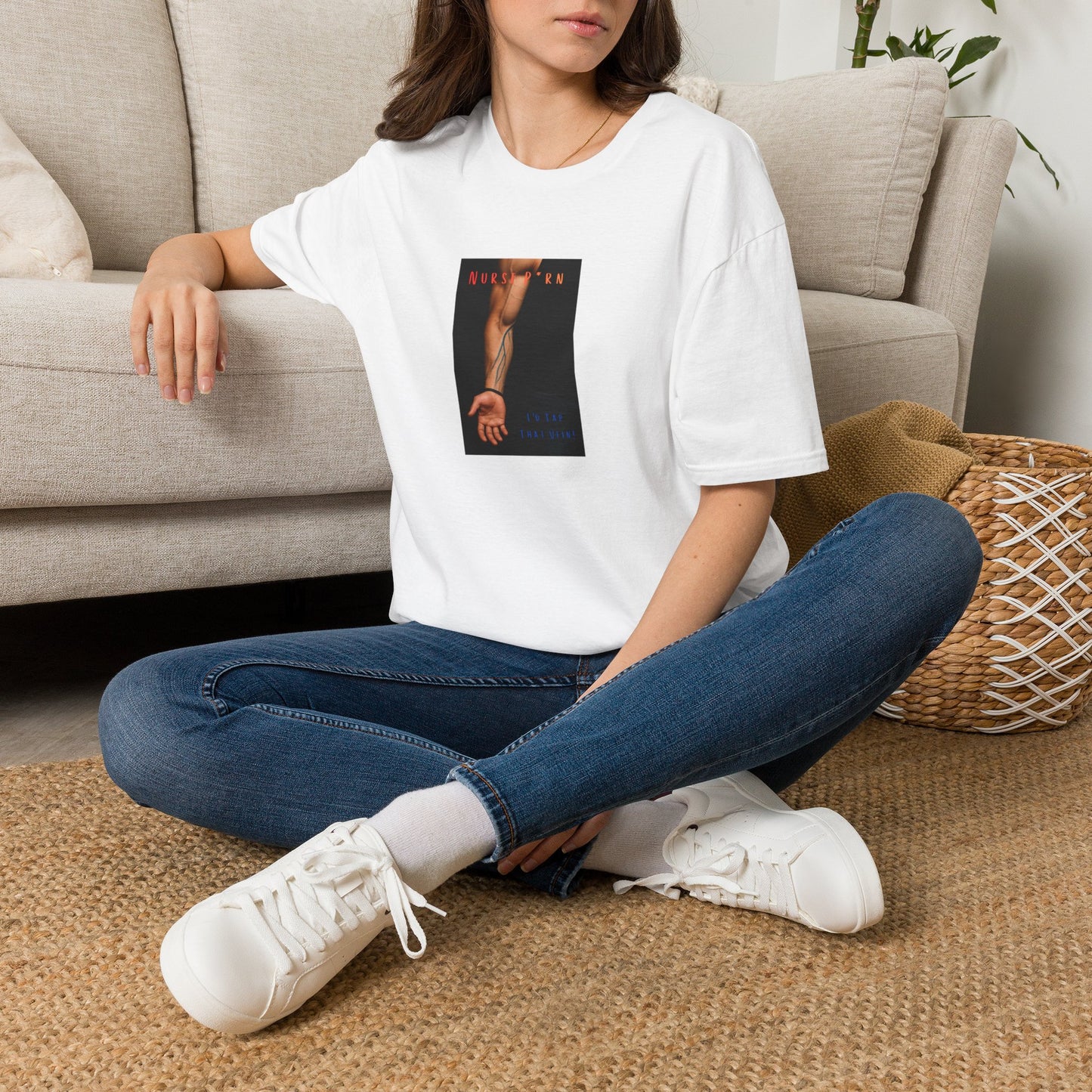 "Nurse P*rn, I'd Tap that Vein," Clever Medical Humor Tee,
