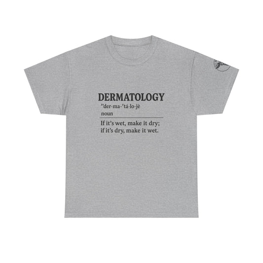 Dermatology - If it's wet make it dry, if its dry make it wet.
