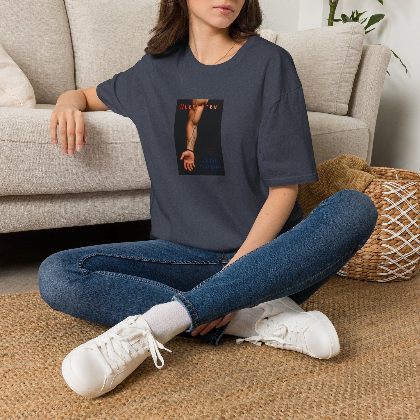 "Nurse P*rn, I'd Tap that Vein," Clever Medical Humor Tee,