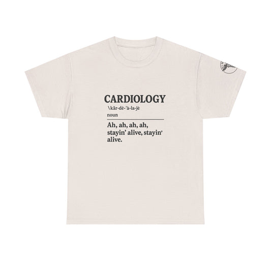 Cardiology: ah, ah, ah, ah, stayin' alive, stayin alive