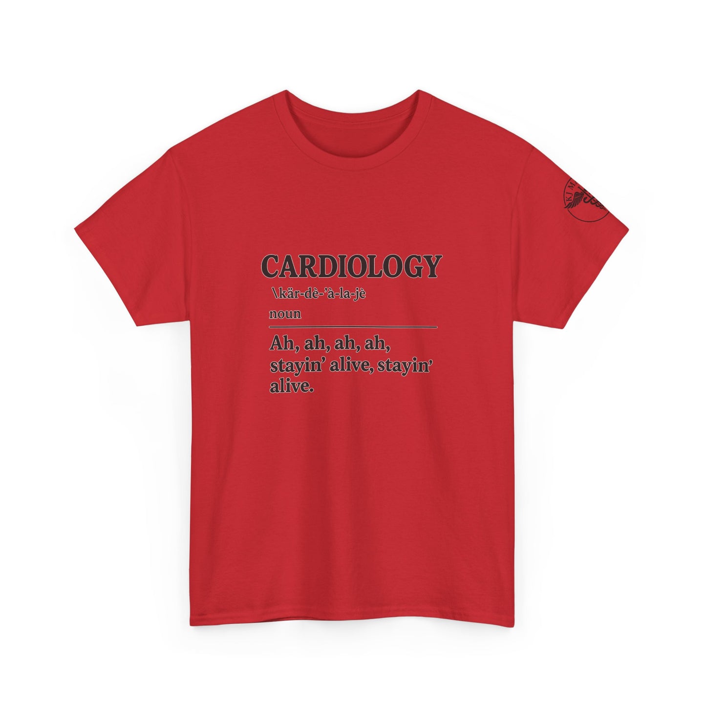 Cardiology: ah, ah, ah, ah, stayin' alive, stayin alive