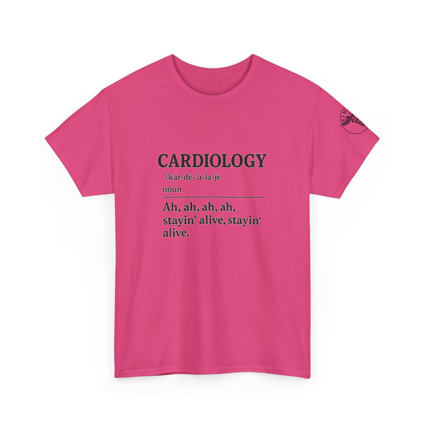 Cardiology: ah, ah, ah, ah, stayin' alive, stayin alive