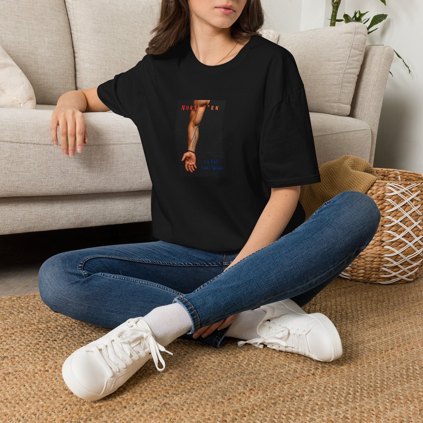 "Nurse P*rn, I'd Tap that Vein," Clever Medical Humor Tee,