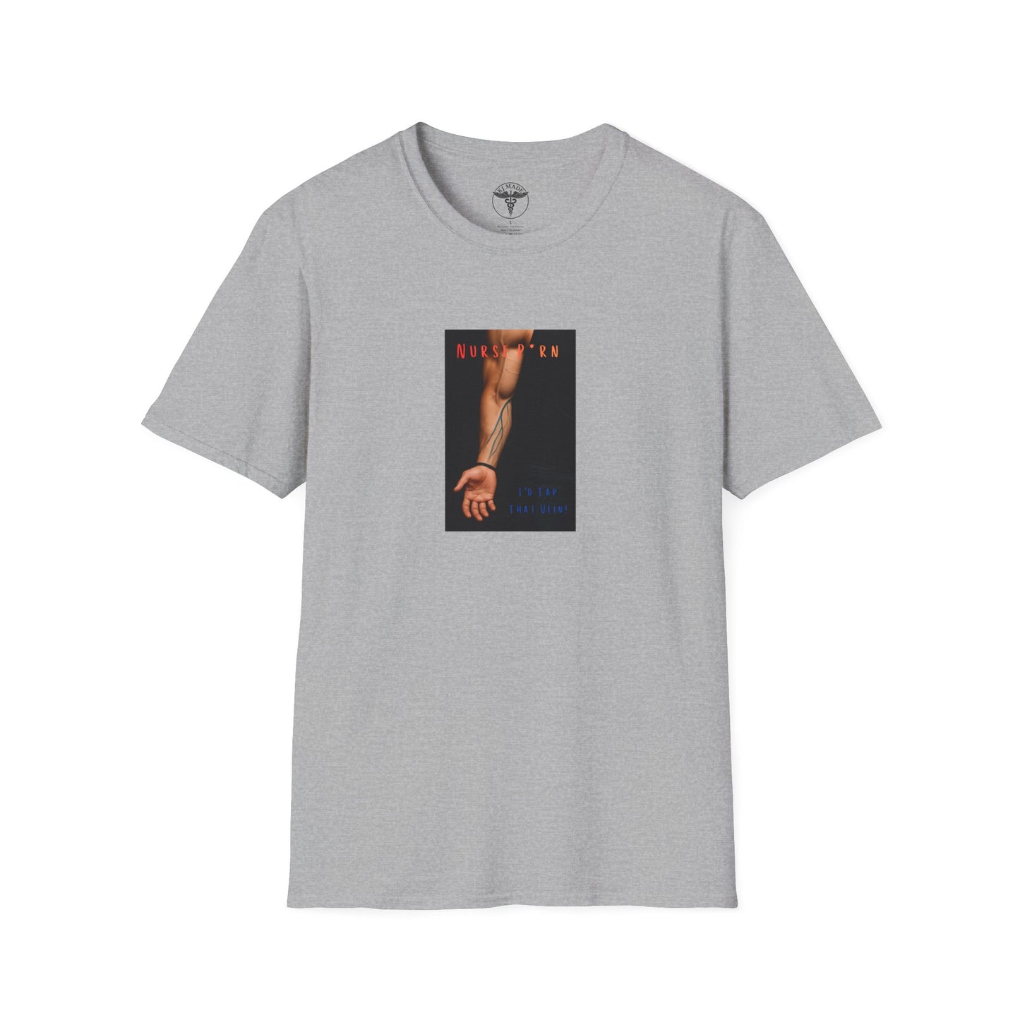 "Nurse P*rn, I'd Tap that Vein," Clever Medical Humor Tee,